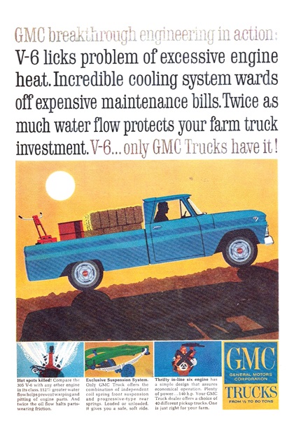 GMC Trucks Ad (January, 1964)