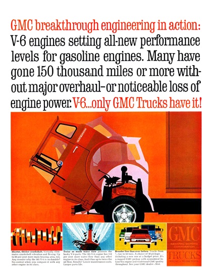 GMC Trucks Ad (1964)