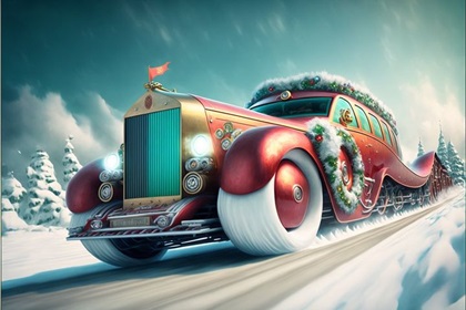 New rides for Santa