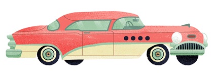 Buick Roadmaster – Illustrated by MUTI Creative Studio