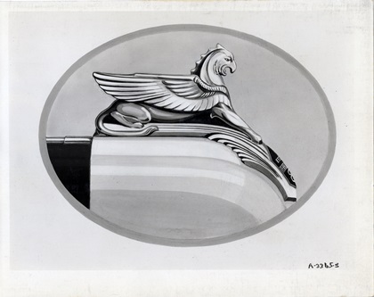 Hudson Hood Ornament (1933): Gryphon