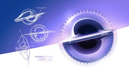 Xiaomi Vision GT (2026) – Accretion Rims Interior Design Sketch by Chao REN