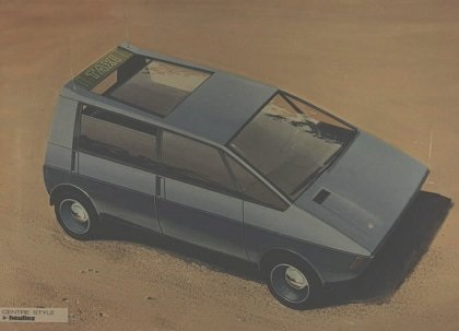 Peugeot 204 Taxi H4 (Heuliez), 1972 - Design proposal