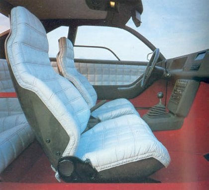 Audi Quartz (Pininfarina), 1981 - Interior