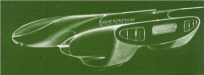 Colani Le Mans Prototype – Design Sketch, 1970