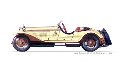 Alfa Romeo 6C 1750 GS Parigi (Zagato), 1930