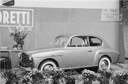 Moretti 750 Berlina 1a serie, 1953 - Paris Auto Show