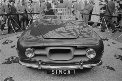 Simca Convertible Special (Ghia) - Paris'54