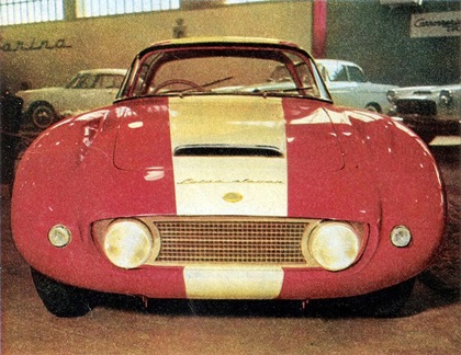 Lotus 1100 Le Mans Coupé (Ghia Aigle) – presented on the Ghia-Aigle stand (no. 303) at 28th International Motor Show in Geneva, 13–23/03/1958