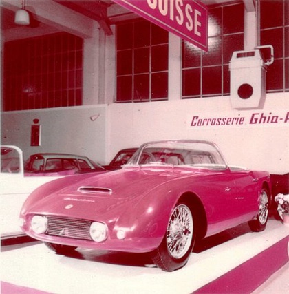Lotus 1100 Spider (Ghia Aigle) – presented on Ghia Aigle stand at 27th International Motor Show in Geneva, 14–24/03/1957