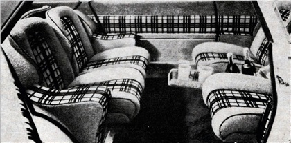 Ghia Selene, 1959 - Interior