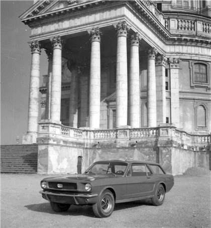 Ford Mustang Station Wagon (Intermeccanica), 1965 - Иное оформление передка и задней двери, возможно, первоначальный вариант дизайна