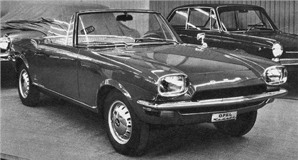 Opel Kadett Spider (Vignale), 1965 - Geneva