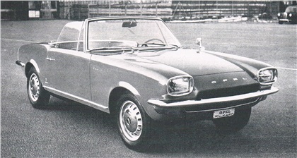 Opel Kadett Spider (Vignale), 1965