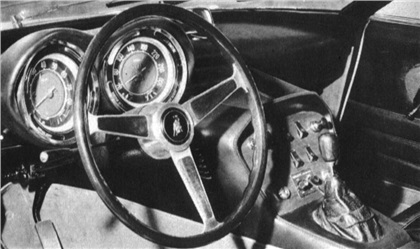Lamborghini 400GT Flying Star II (Touring), 1966 - Interior