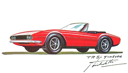 Triumph TR5 Ginevra - Design Sketch by Giovanni Michelotti