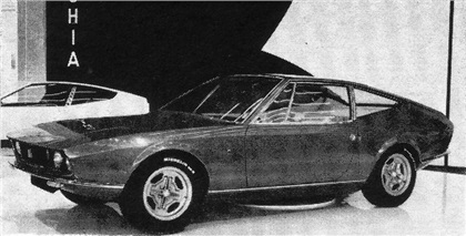 DebTomaso Mustela (Ghia), 1969 - Turin'69