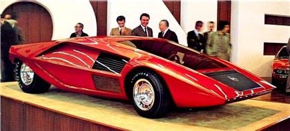 Lancia Stratos Zero (Bertone) - Turin'70