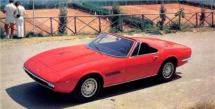 Maserati Ghibli Spider (Ghia), 1968