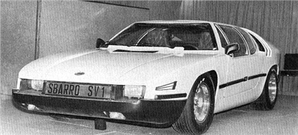 Sbarro SV1, 1973