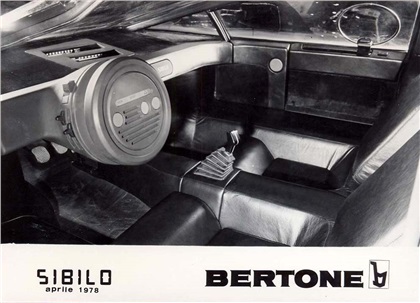 Lancia Sibilo (Bertone), 1978 - Interior