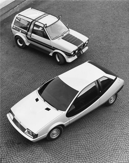 Ford Megastar II and Fiesta Tuareg (Ghia), 1978