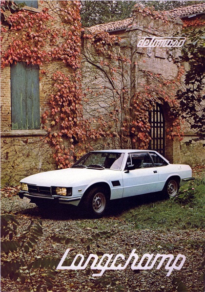 DeTomaso Longchamp (Ghia) - Sales Brochure, 1979-80