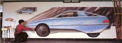Ford Brezza (Ghia), 1982 - Design Process