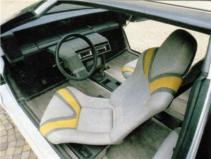 Citroen Zabrus (Bertone), 1986 - Interior