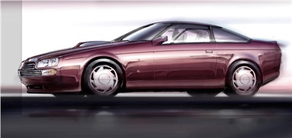 Aston Martin Vantage (Zagato) - Design Sketch