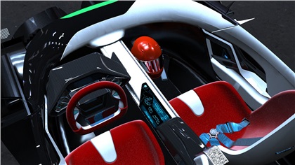 Abarth Scorp-Ion (IED), 2011 - Interior Rendering 