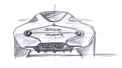 Touring Superleggera Disco Volante, 2012 - Design Sketch