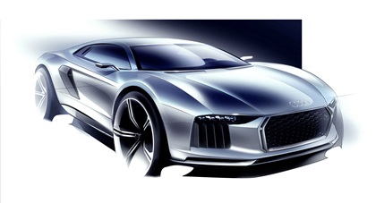 Audi Nanuk quattro (ItalDesign), 2013 - Design Sketch