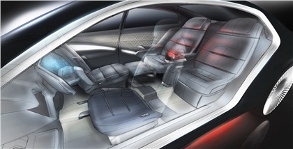 Italdesign Giugiaro GEA, 2015 - Interior Design Sketch