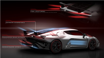 ItalDesign Automobili Speciali Zerouno V10, 2017