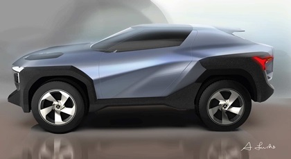 Mitsubishi Moonstone Concept (IED), 2023 – Design Sketch