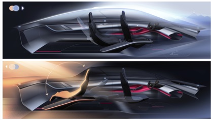 ItalDesign Quintessenza Concept, 2024 – Design Sketch – Interior
