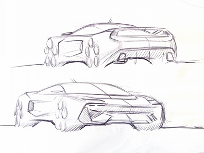 JAS Tensei (Pininfarina), 2026 – Design Sketch