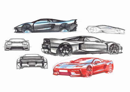 JAS Tensei (Pininfarina), 2026 – Design Sketch