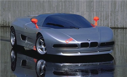 BMW Nazca C2 (ItalDesign), 1991 - Появился логотип BMW, дверные ручки переехали с горизонтальной полки на боковины