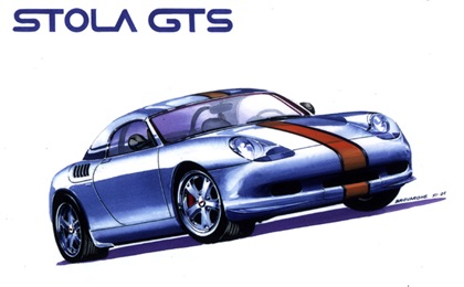 Stola GTS - Design Sketch by Aldo Brovarone, 2001