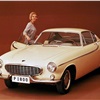 Volvo P958-X2 Prototype (Frua), 1957 - В период 1957-58 гг. итальянская фирма Pietro Frua по заказу Volvo построила три прототипа этой модели, позже (в сентябре 1958 года) названных компанией Volvo следующим образом: P958-X1, P958-X2 и P958-X3. Название расшифровывается таким образом: P - Project (Проект), 9 - сентябрь (девятый месяц года), 58 - 1958 год.
