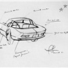 Studebaker Avanti - Loewy Sketch, 1961