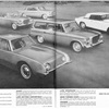 Модельная линейка Studebaker 1963 года. На этом рекламном развороте видно, насколько Avanti смелее и современнее своих ближайших родственников