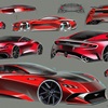 Ford Mustang, 2024 – Design Sketch