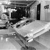 3/8th scale Ford X-1000 in front of the full size X-1000 (clay). From the Advanced Styling Showroom around Christmas, 1955