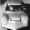 The width of the front wheels was 7" and the rear 10". Wheel design was by Shinoda and Frank J. Winchell. Can be described as the original of a design widely seen today, and the one which was later used on the Chaparral race car.