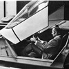 Chuck Jordan in the Opel CD seating buck