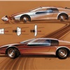 BMW Turbo Concept, 1972 - Design Sketch by Paul Bracq