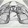 Citroen Karin, 1980 - Interior design sketch